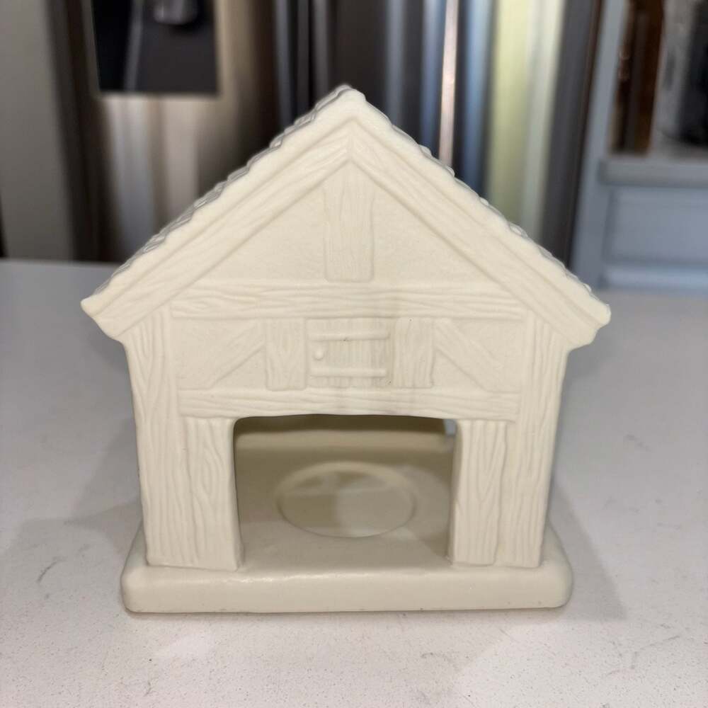 PartyLite O Little Town 3 Kings Bisque Porcelain Tealight Candle Holder P7314 - Picture 5 of 9
